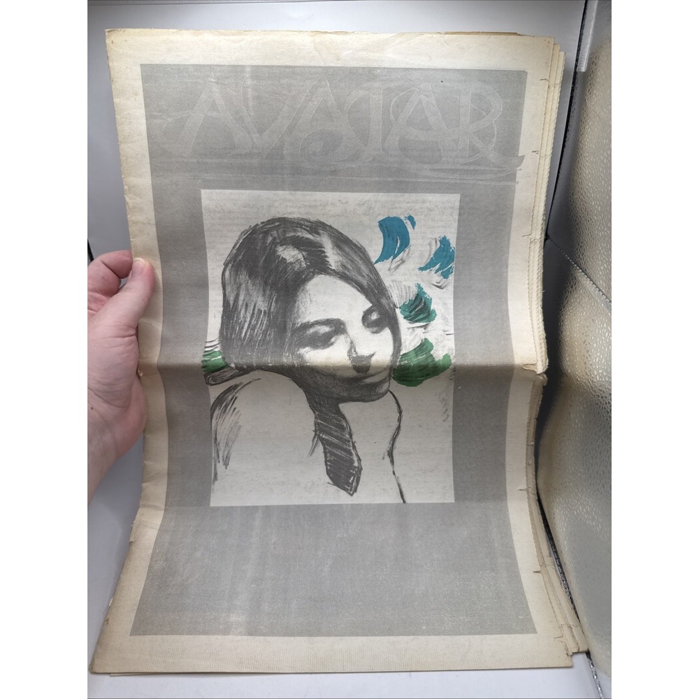 Avatar Underground Newspaper - '60s Vintage, Emerson, #19 Boston, Mass, MA